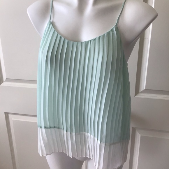 Bar III Pleated Camisole tank top - Picture 2 of 8